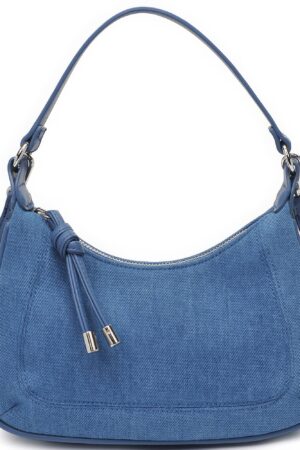 Fashion Denim Texture Shoulder Crossbody Bag