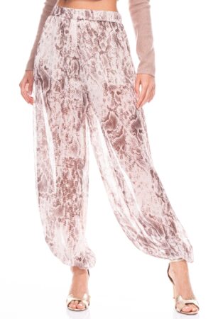 Snake Print Pants