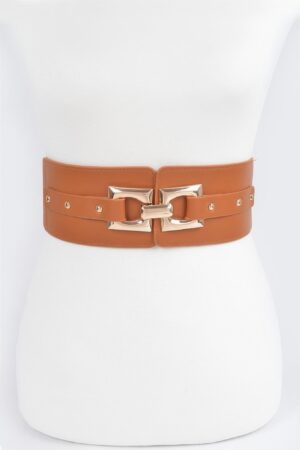 Metal Buckle Elastic Belt