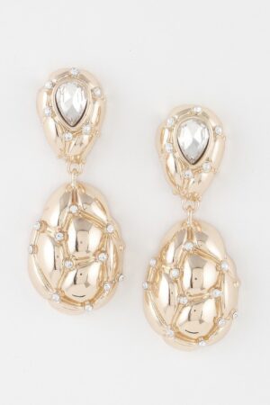 Abstract Pearl Shell Earrings